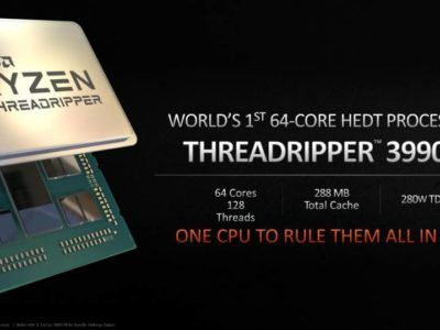 Se prepara para llegar en el 2020 el procesador Ryzen más potente de AMD con 64 núcleos