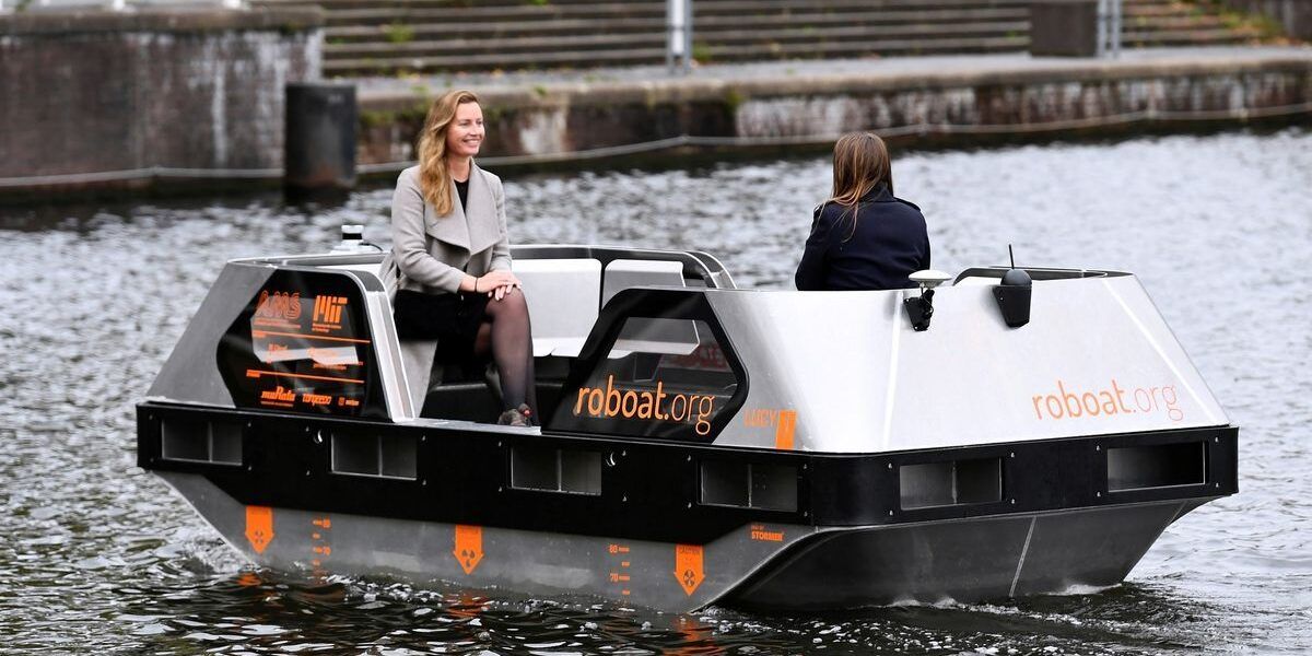 Roboats, la primera flota de barcos robóticos autónomos del mundo a gran escala en los canales de Ámsterdam