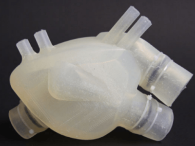 Crean corazón artificial con impresora 3D
