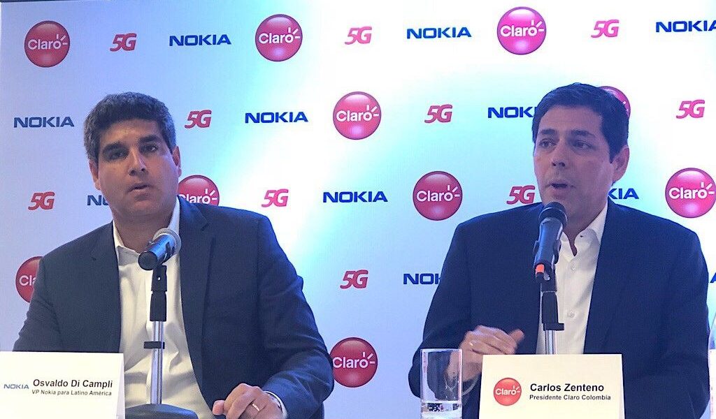 Claro y Nokia prueban 5G en Colombia
