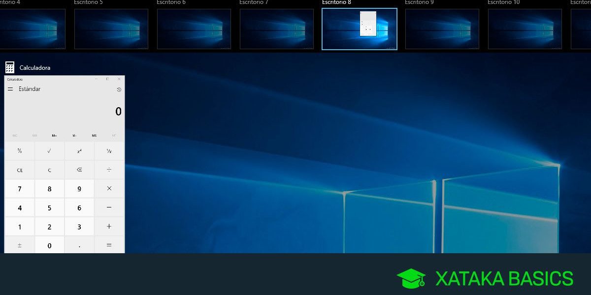 Escritorios virtuales de Windows 10: qué son y cómo se usan