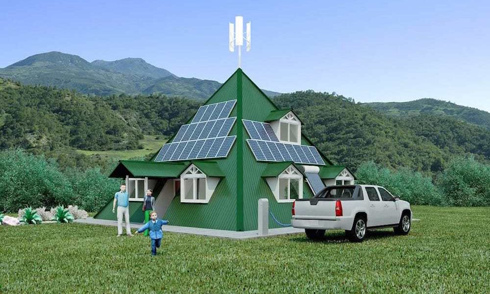 Diseñan la casa del futuro: Piramid-All