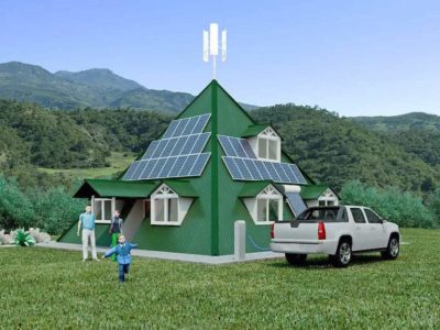 Diseñan la casa del futuro: Piramid-All