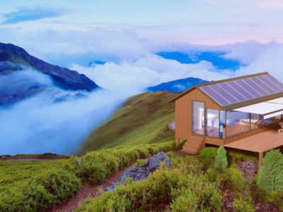 Una tecnología que imprime pequeñas casas solares autosuficientes en 8 horas
