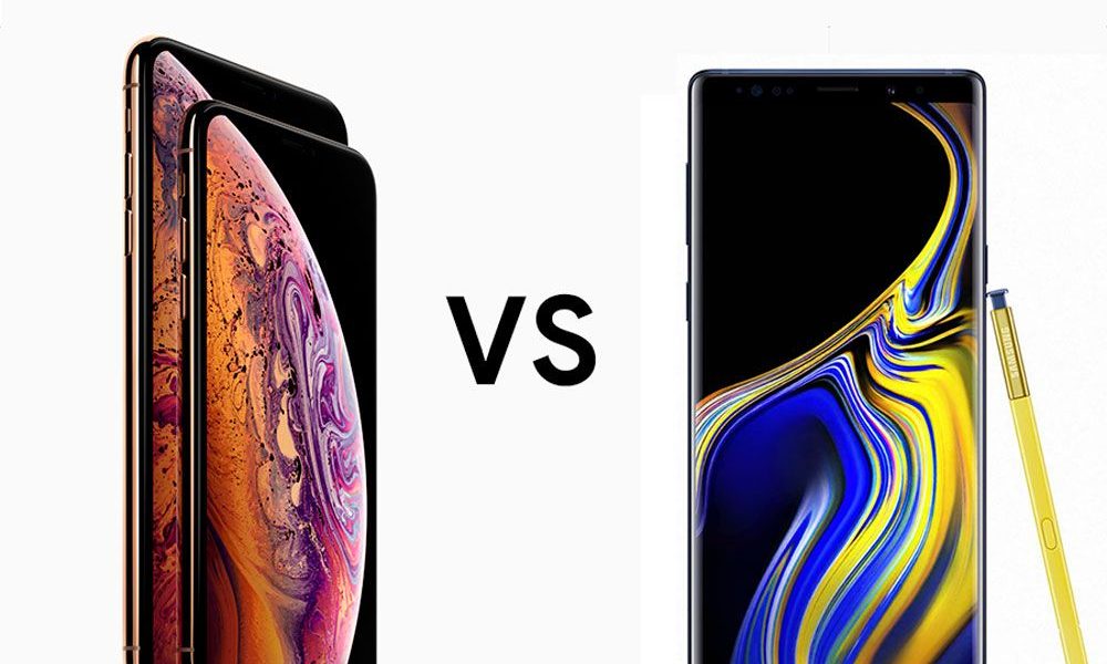 Samsung Galaxy Note 9 o iPhone XS Max, 5 motivos para comprar cada uno