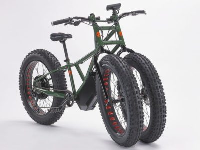 Rungu Electric Juggernaut, la bicicleta eléctrica todoterreno de tres ruedas