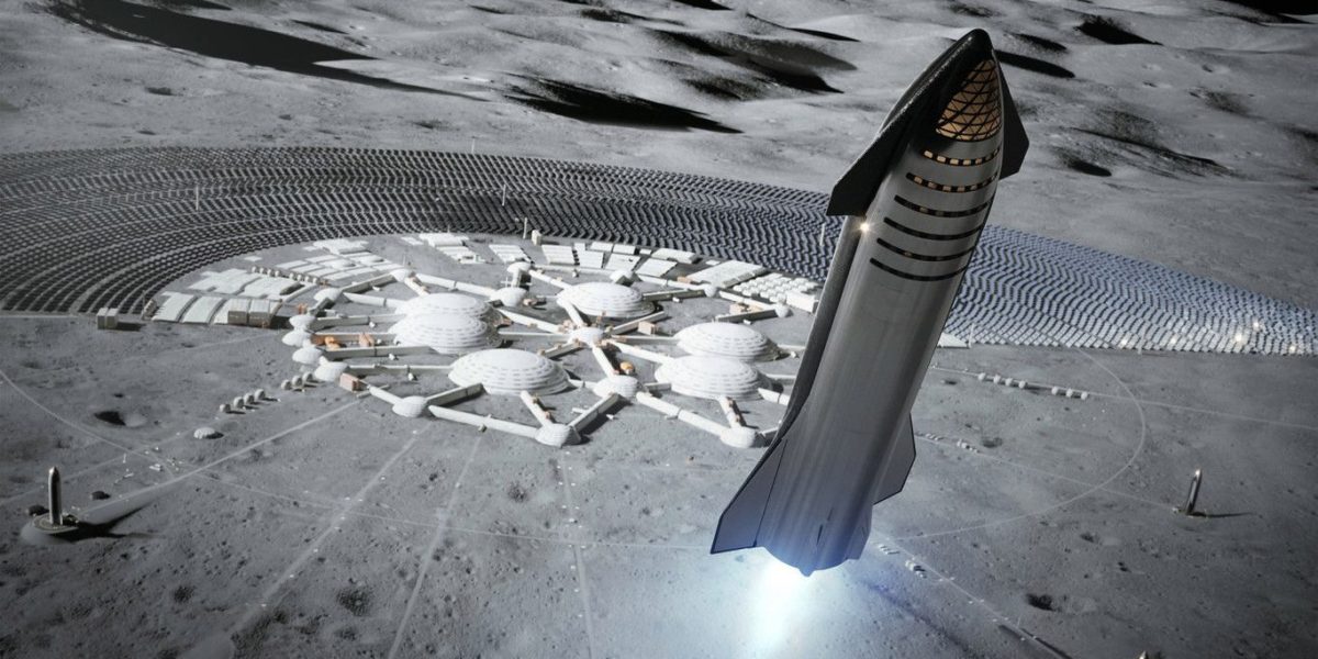 SpaceX piensa llegar a la luna antes del 2022 y enviar humanos en el 2024