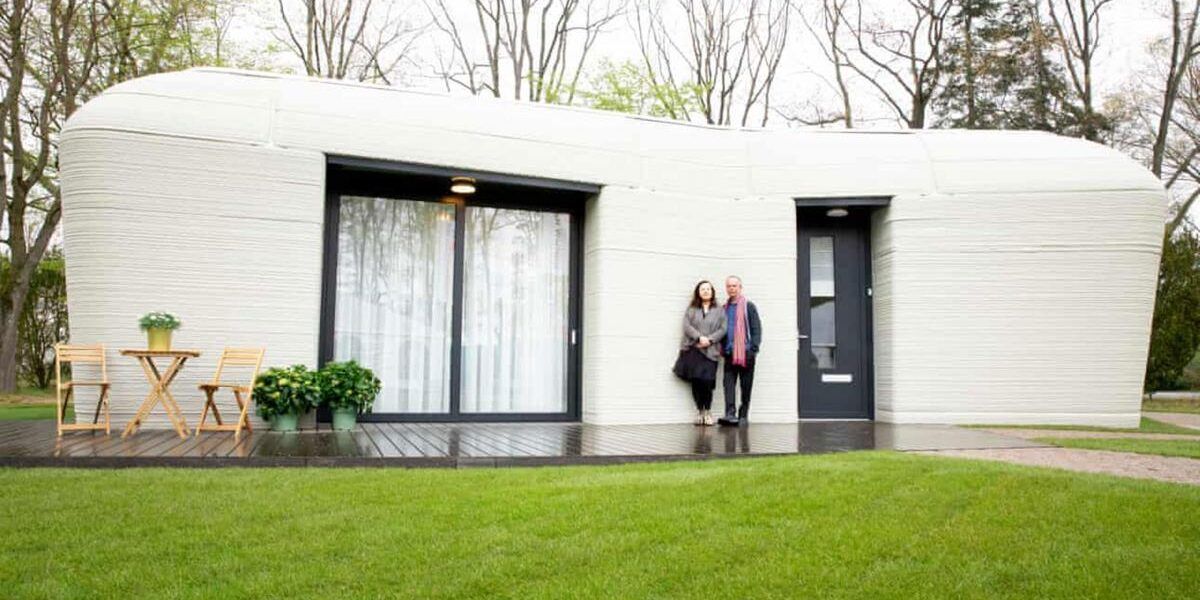 Una pareja holandesa se muda a la primera casa en Europa totalmente impresa en 3D
