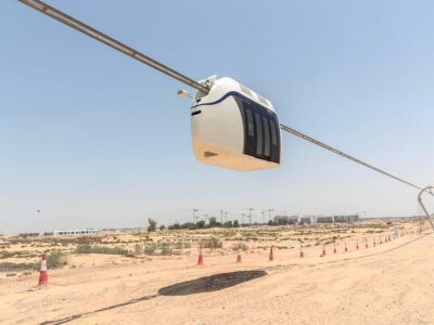 uSky, el transporte sostenible de pasajeros y mercancías del futuro ya se prueba en los Emiratos Árabes